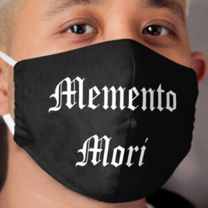 Memento Mori Cloth Face Mask 2