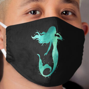 Mermaid Sparkle Cloth Face Mask