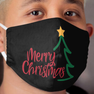 Merry Christmas Cloth Face Mask