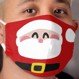 Merry Christmas Santa Claus Cloth Face Mask
