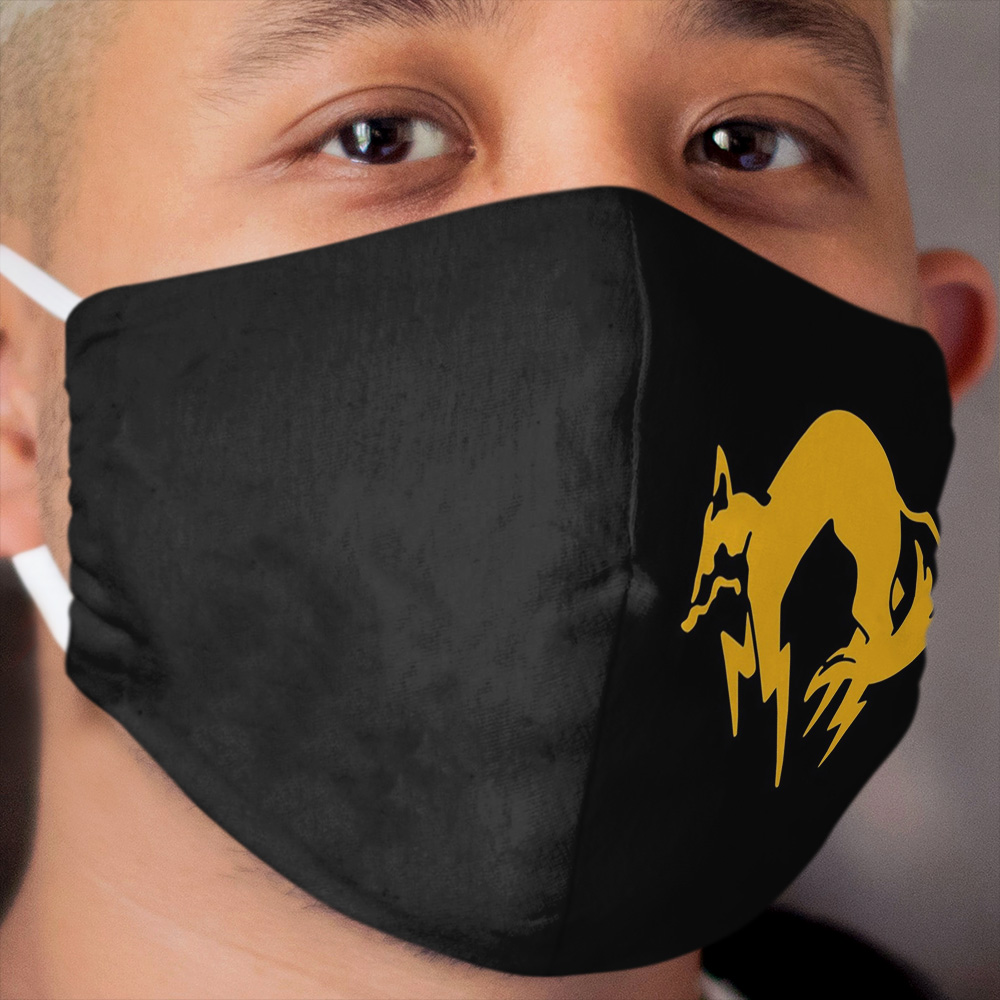 Metal Gear Solid - FOX Logo Cloth Face Mask