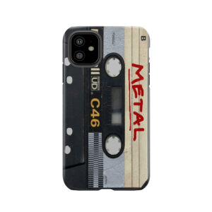 Metal Mix Tape Tough Phone Case