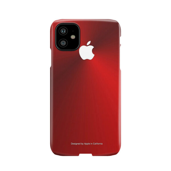 Metallic Iphone (Red Edition) Phone Case