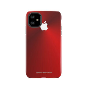 Metallic Iphone (Red Edition) Tough Phone Case