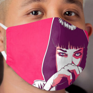Mia Wallace Pulp Fiction Cloth Face Mask