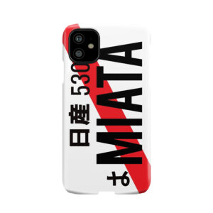 Miata Jdm License Number Plate Phone Case