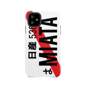 Miata Jdm License Number Plate Tough Phone Case
