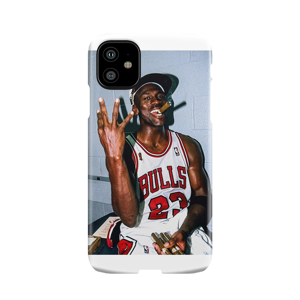 Michael Jordan Championship Phone Case