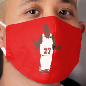 Michael Jordan Shrug Design Cloth Face Mask