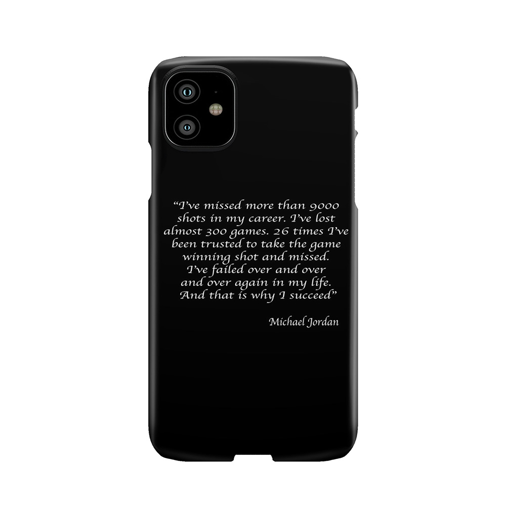 Michael Jordan V3 Phone Case