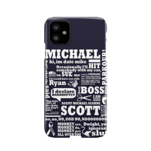 Michael Scott Quotes (2019 Version) Phone Case