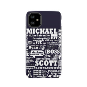 Michael Scott Quotes (2019 Version) Tough Phone Case