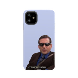 Michael Scott, The Office - It's Britney, Bitch Tough Phone Case