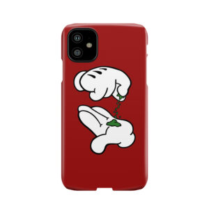 Mickey Hands Weed Phone Case