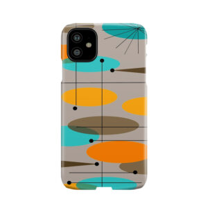 Mid-Century Modern Ovals Iii Phone Case