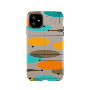 Mid-Century Modern Ovals Iii Tough Phone Case