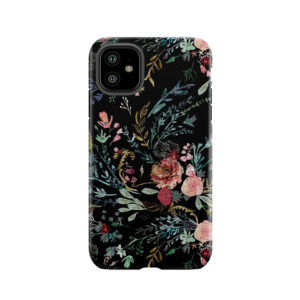 Midnight Floral Tough Phone Case