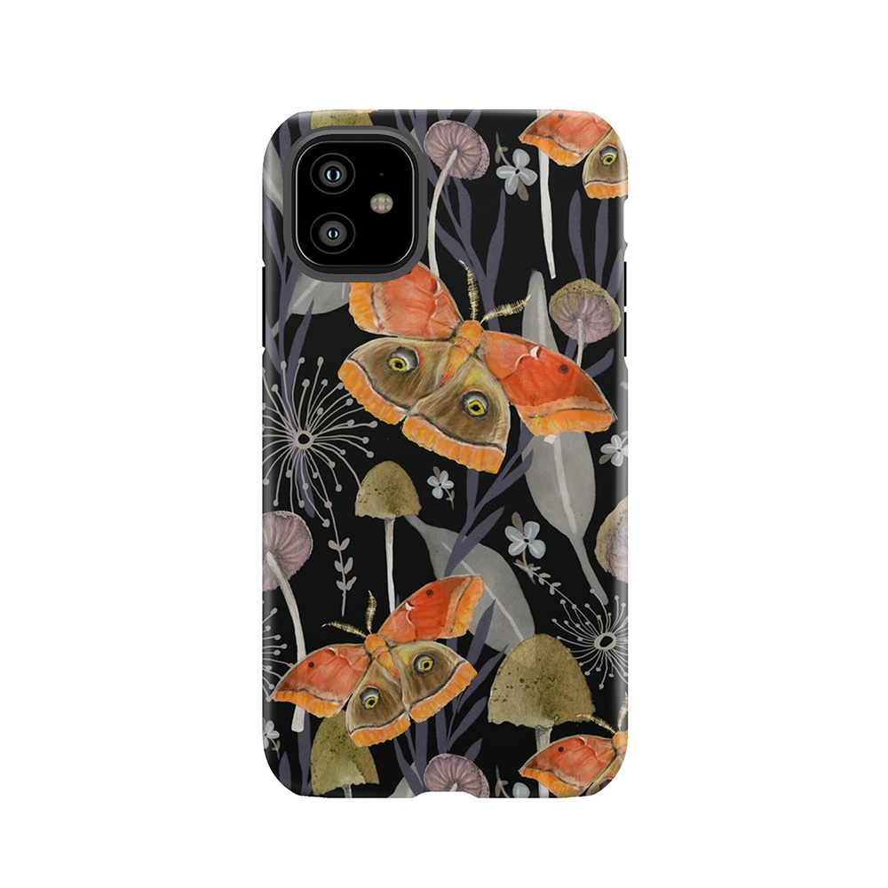 Midnight Moth Tough Phone Case