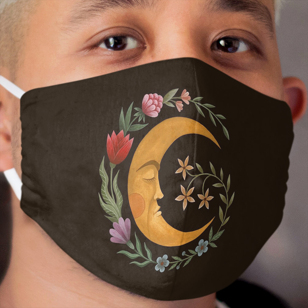 Midsummer Moon Cloth Face Mask