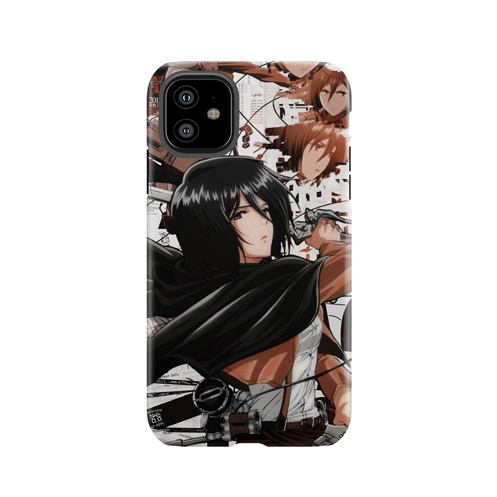 Mikasa Ackerman, Attack On Titan Tough Phone Case