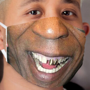 MIKE TYSON - MOUTH and GRILL- FACE Cloth Face Mask