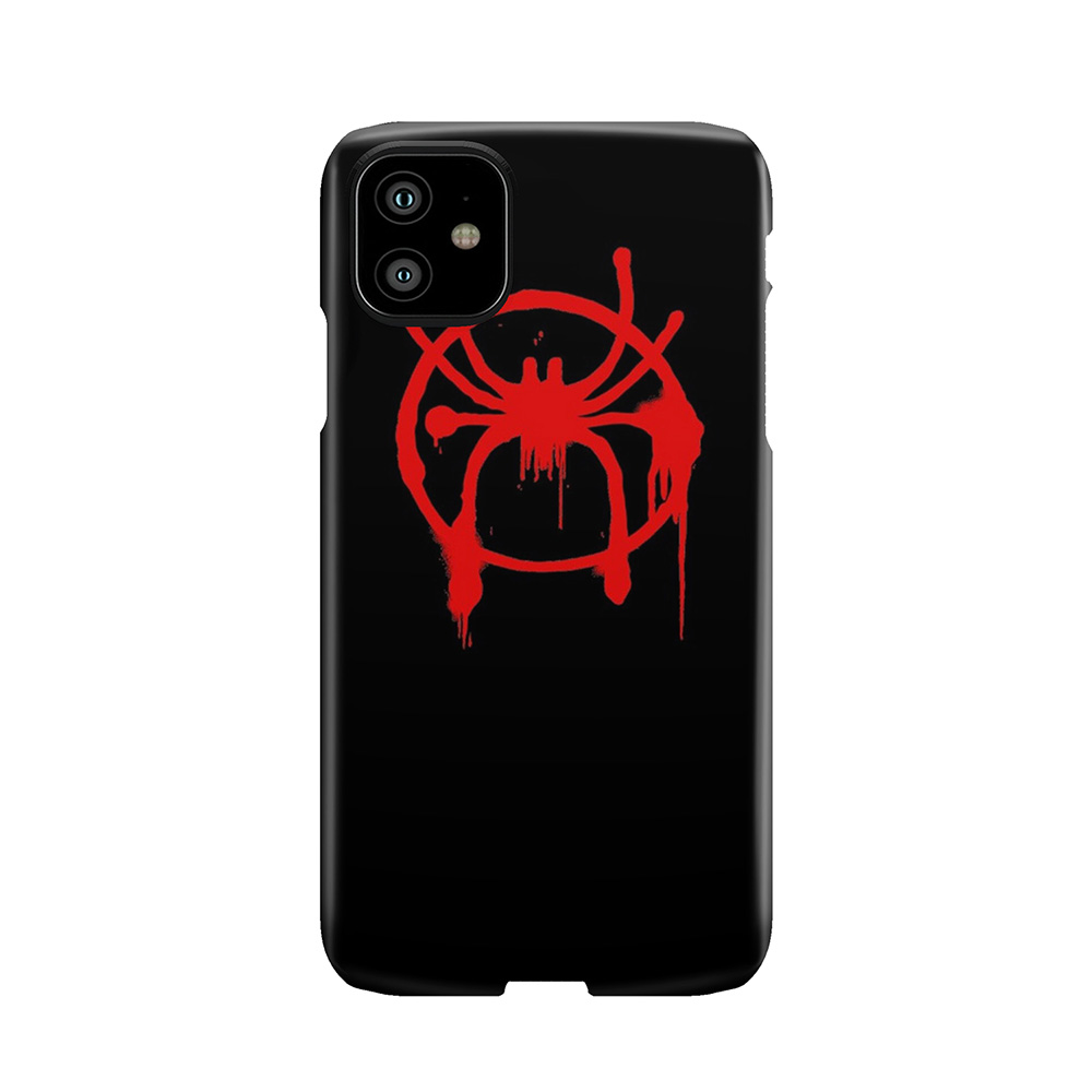 Miles Morales Into The Spider-Verse Logo Phone Case