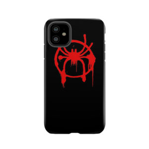 Miles Morales Into The Spider-Verse Logo Tough Phone Case