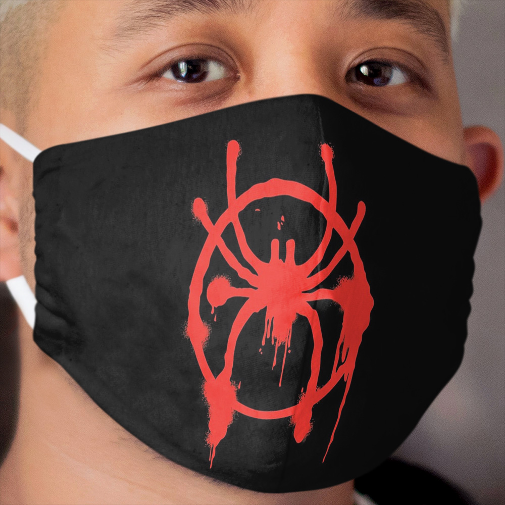 Miles Morales Spider Logo Cloth Face Mask
