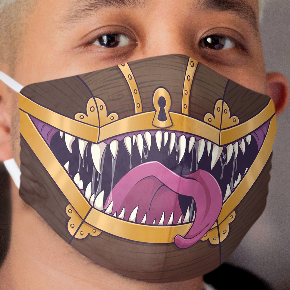 Mimic Mouth Cloth Face Mask