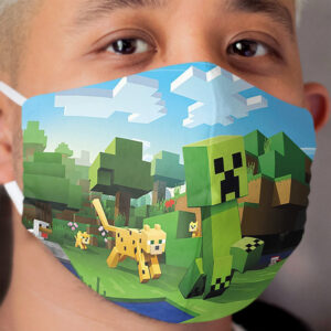 Minecraft in the Wild Cloth Face Mask