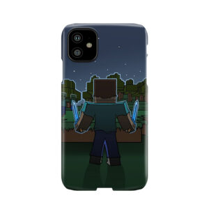 Minecraft Night Fighter Phone Case