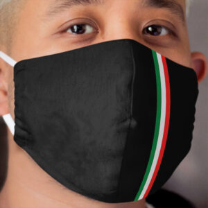 Minimalist Italian Flag (Italy) Cloth Face Mask