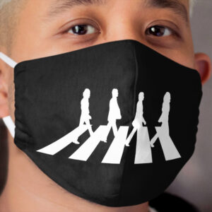 Minimalistic Abbey Road Cloth Face Mask