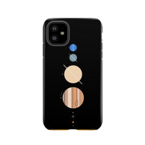 Minimalistic Solar System Tough Phone Case