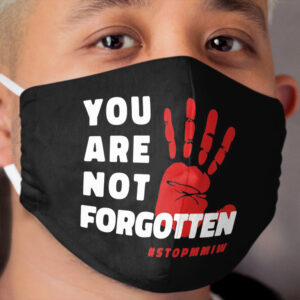 MMIW Image for Missing Murdered Indigenous Women Awareness Cloth Face Mask