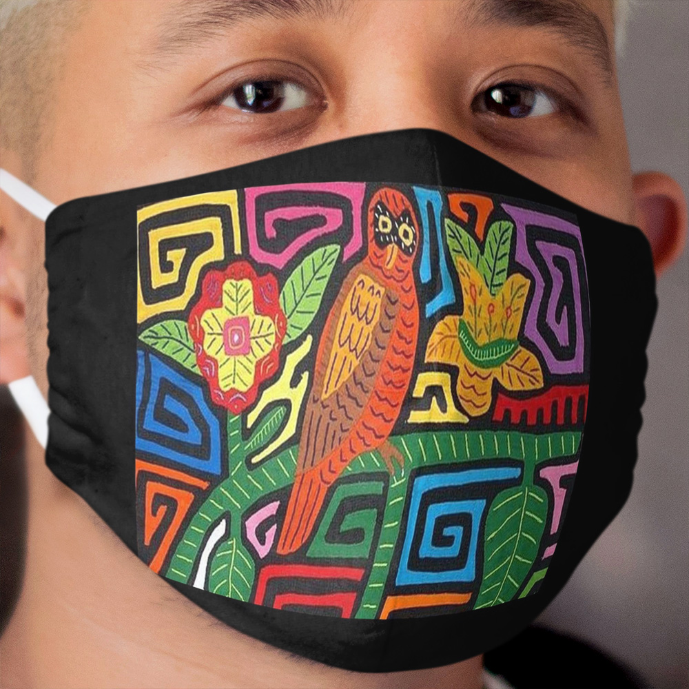 Mola de Panama Cloth Face Mask 2