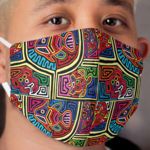 Mola de Panama Cloth Face Mask