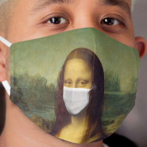 Mona Lisa Cloth Face Mask for Renaissance Art Lovers - Coronavirus Cloth Face Masks Cloth Face Mask