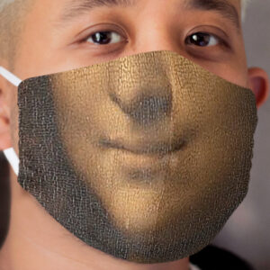 Monalisa Smile Cloth Face Mask