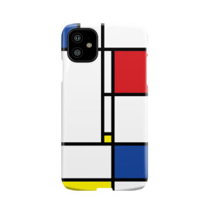Mondrian Minimalist De Stijl Modern Art Fatfatin Phone Case