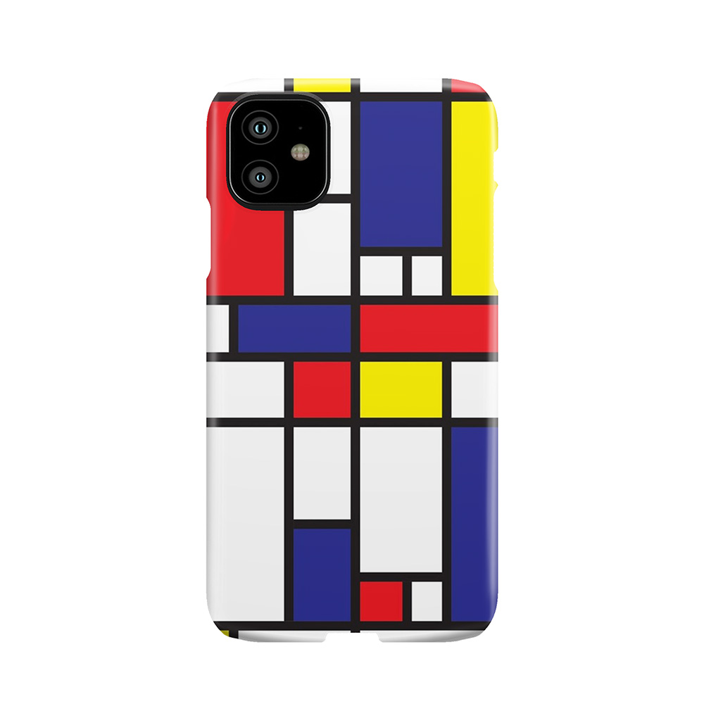Mondrian Study I Phone Case