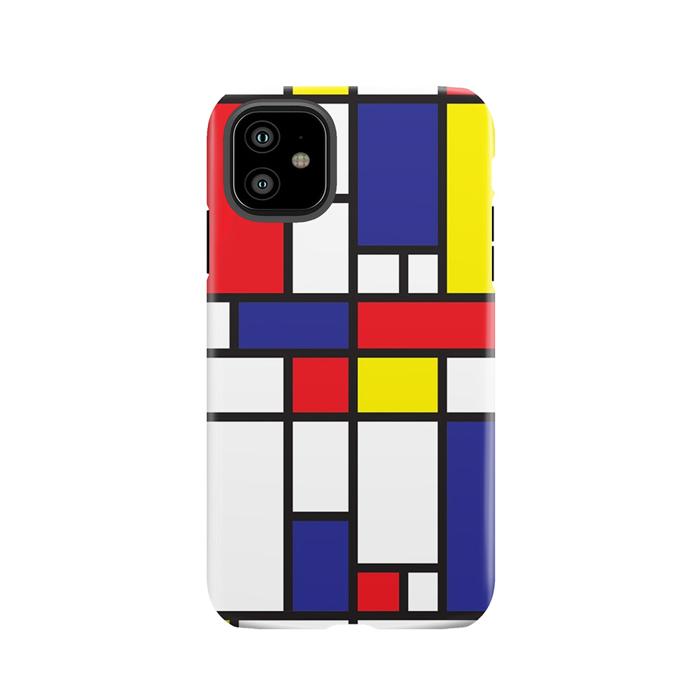 Mondrian Study I Tough Phone Case