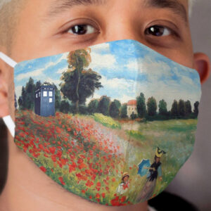 monet and the doctor Cloth Face Mask