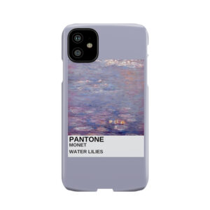 Monet Art Aesthetic Purple Painting Phone Case