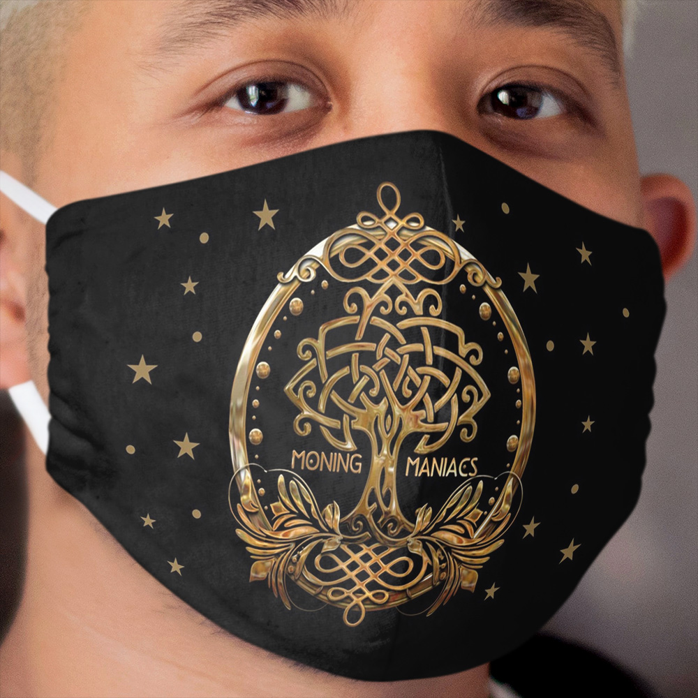 Moning Maniac Cloth Face Mask