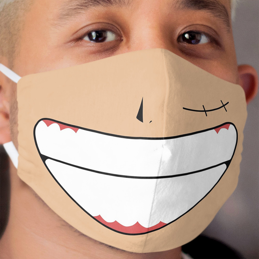 Monkey D. Luffy Smile Cloth Face Mask