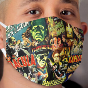 Monster Movies Cloth Face Mask