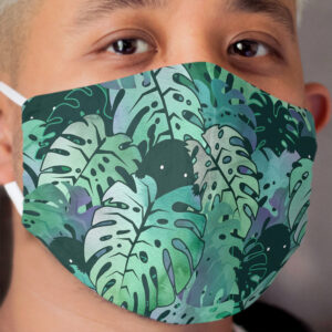 Monstera Monsters Cloth Face Mask