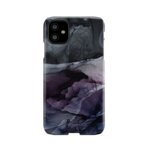 Moody Dark Chaos Inks Abstract Phone Case