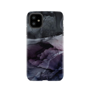 Moody Dark Chaos Inks Abstract Tough Phone Case